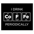 Coffee Periodically | Coffee Lovers Iron-On Patch | Fabstik