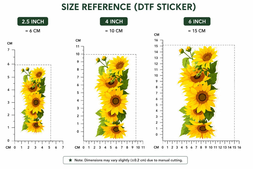 Sunflower Serenity | Iron-On-Patch 1 piece | Fabstik