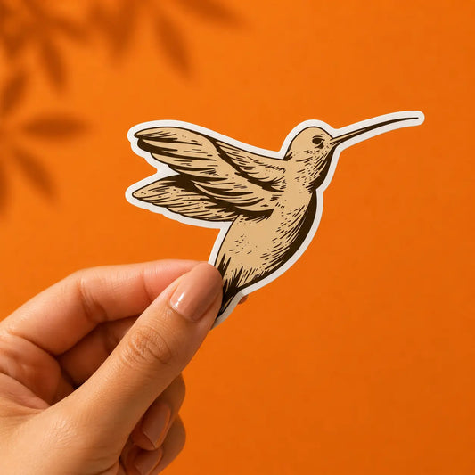Humming Bird | Iron-On-Patch | Fabstik
