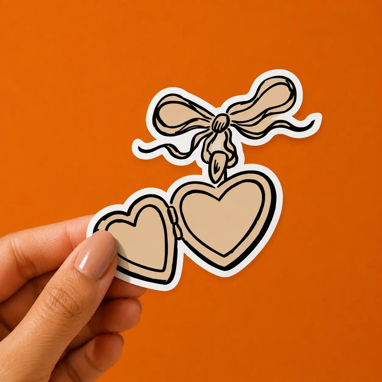 Heart Locket | Iron-On-Patch | Fabstik