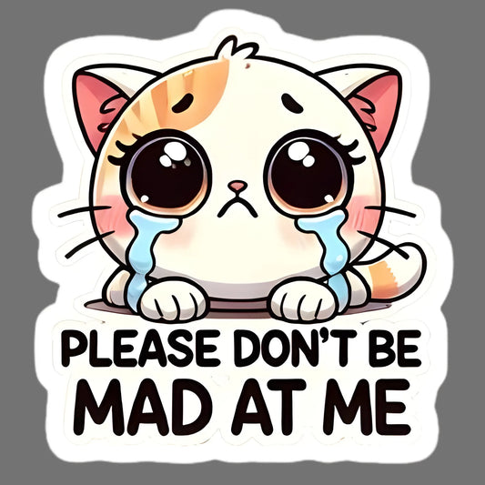 Playful Cartoon Cat | Cat Iron-On Patch |Fabstik