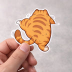 Brownie Cat | Cat Iron-On Patch | Fabstik
