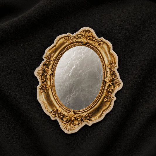 Vintage Mirror | Iron-On-Patch | Fabstik