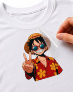 Luffy | One Piece Iron-On Patch | Fabstik