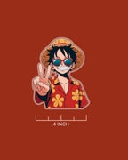 Luffy | One Piece Iron-On Patch | Fabstik