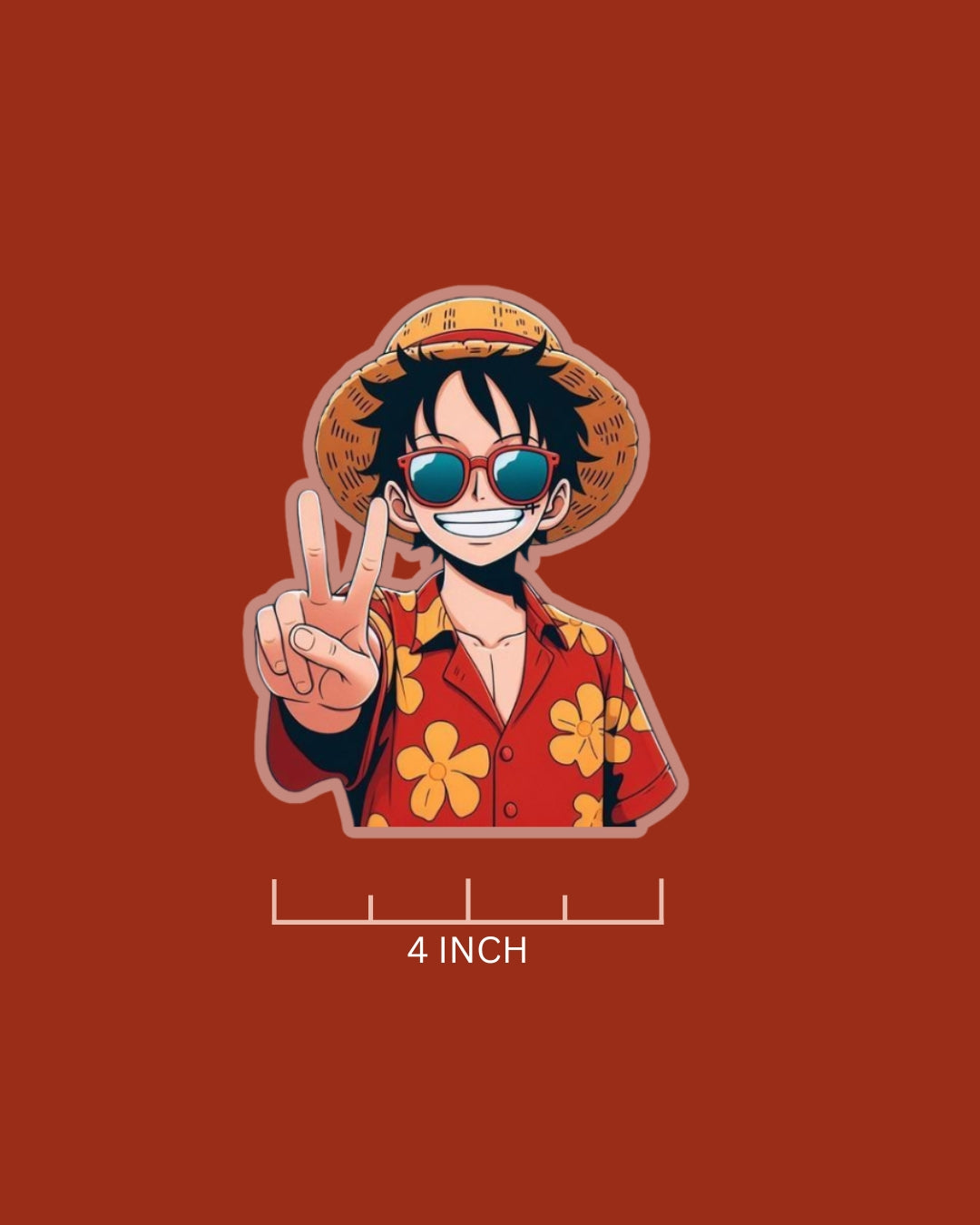 Luffy | One Piece Iron-On Patch |Fabstik