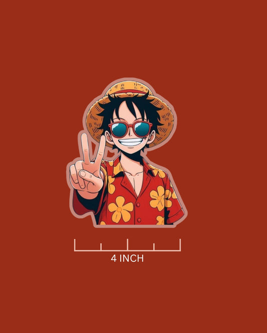 Luffy | One Piece Iron-On Patch |Fabstik