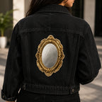 Vintage Mirror | Iron-On-Patch | Fabstik