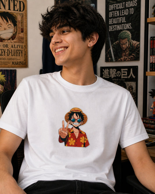 Luffy | One Piece Iron-On Patch |Fabstik